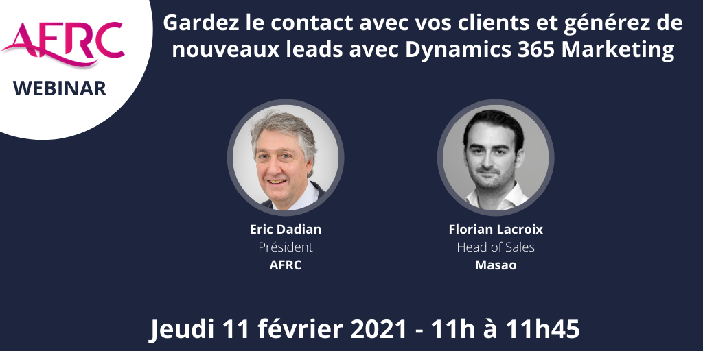 WebinaIre Génération des leads avec Dynamics 365