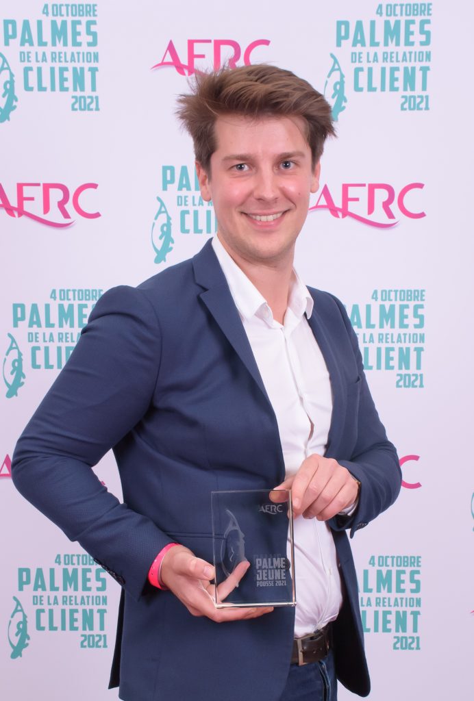 Palmes de la Relation Client
AFRC
Jeune Pousse
startup
innovation
Whispeak
Florent Van Calster
expérience client