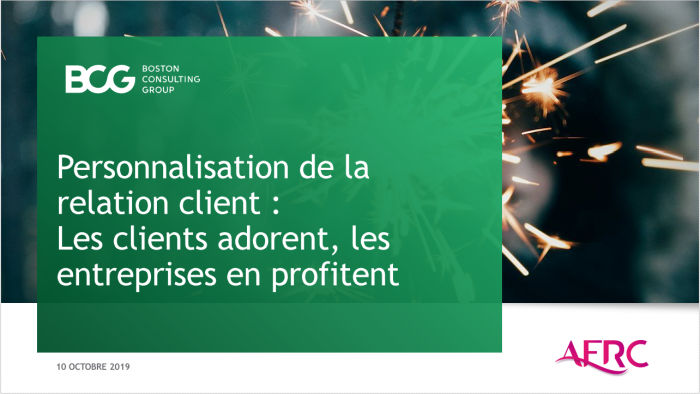 personnalisation relation client